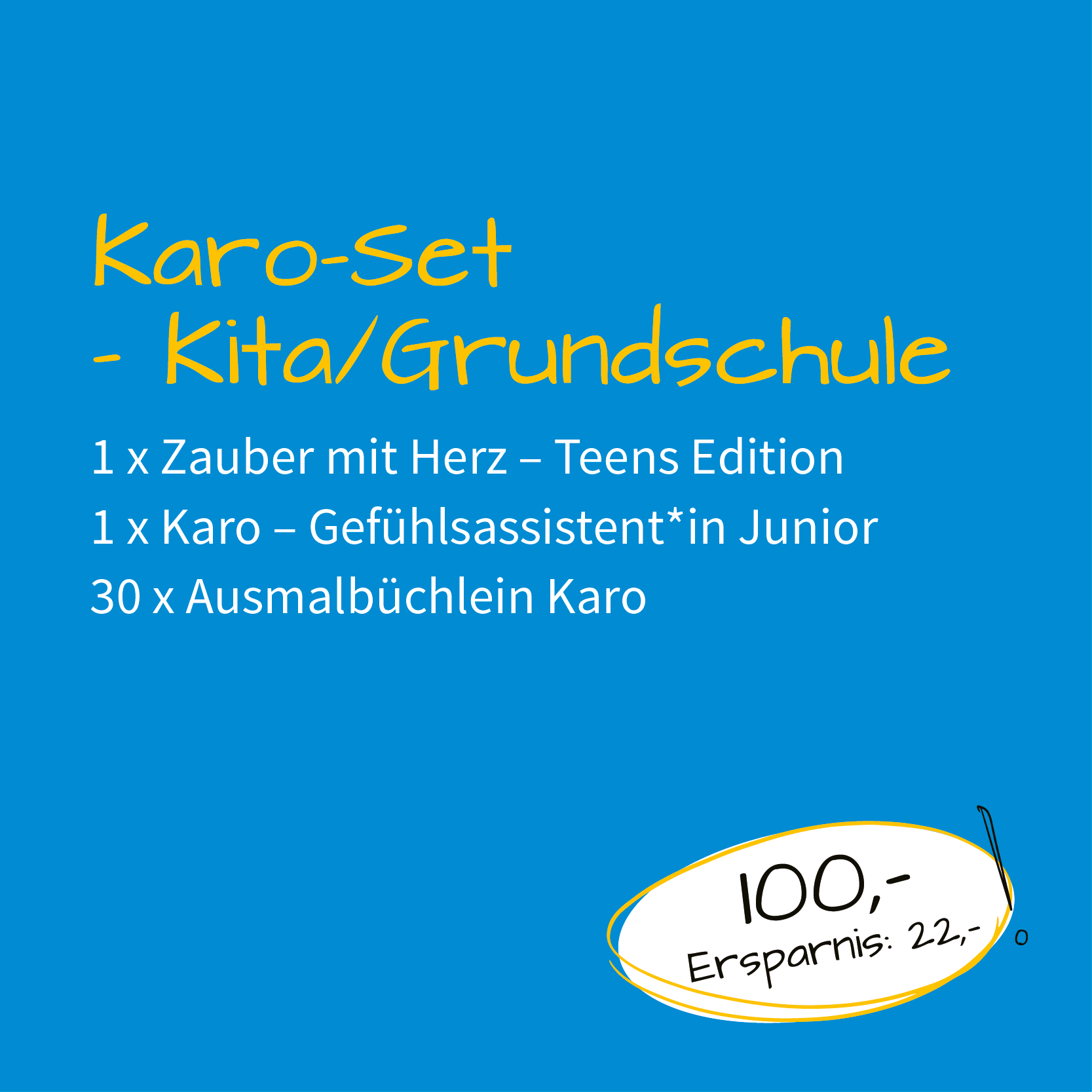 Karo Set - Kita und Grundschule